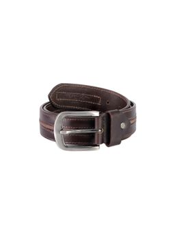 Aditi Wasan - Mens Genuine Leather Brown Casual Belt