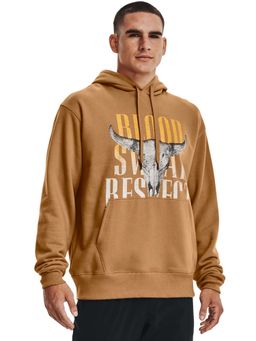 Under Armour - Brown Printed Full Sleeves Sweatshirt