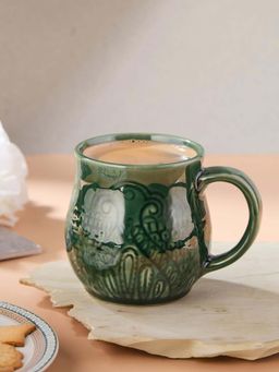 Fabindia - Green Ceramic Mug