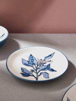 Fabindia - Blue Ceramic Quarter Plate