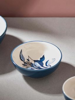 Fabindia - Blue Ceramic Nut Bowl