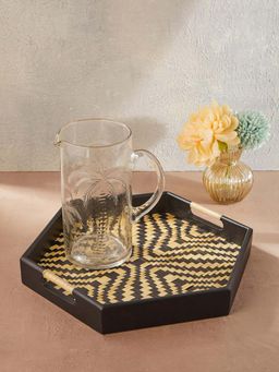 Fabindia - Black Hayong Bamboo Tray