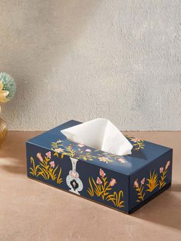 Fabindia - Pashav Painted Metal Tissue Box