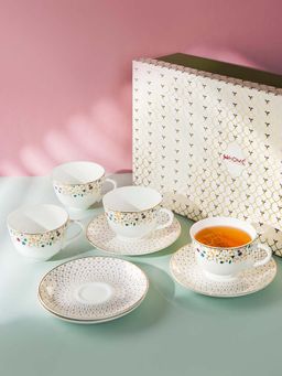 Fabindia - Suvarn Ceramic Cup N Saucer Set