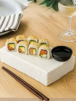 Smokey Cocktail - Handcrafted Rectangular Serving Platter