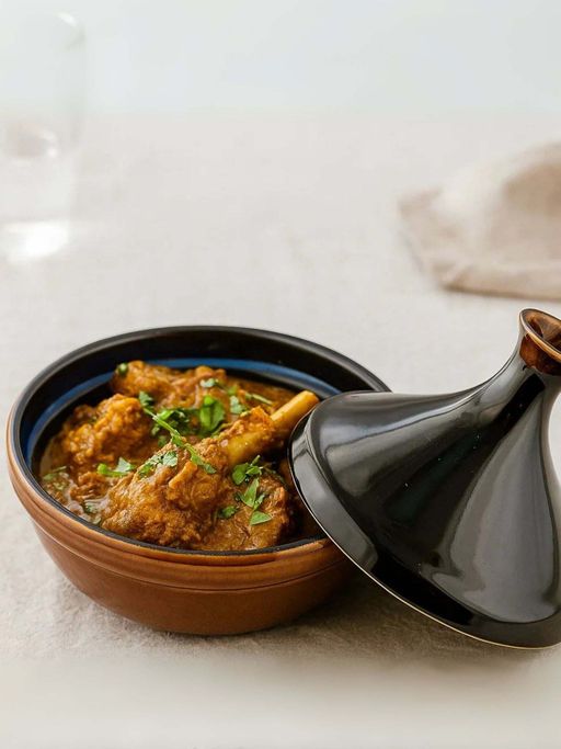 Smokey Cocktail Handcrafted Tagine Serving Platter- Bowl Shape