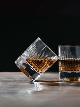 Smokey Cocktail - Bold Base Whiskey Glasses - (Pack of 6)