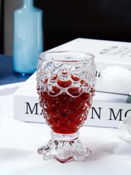 Smokey Cocktail - Glass Fish Shot Glass - Set Of 12