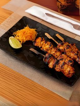 Smokey Cocktail - Modern Rectangle Dining Platter (Pack of 2)