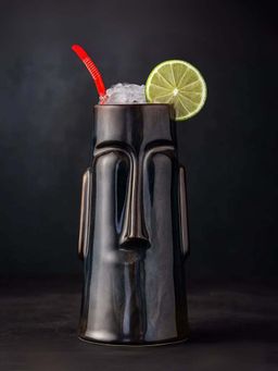 Smokey Cocktail - Sunset Vibe Tiki Glass (Pack of 2)