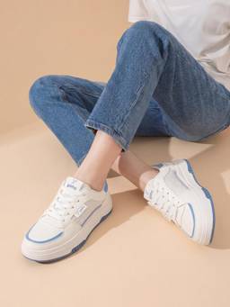 Yoho - Womens White Urban Dash 0845 Sneakers