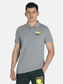 Puma - Mens Polo V Men Gray Polo