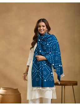 Fabindia - Blue Wool Stole