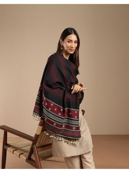 Fabindia - Black Wool Shawl