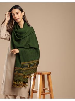 Fabindia - Green Wool Stole