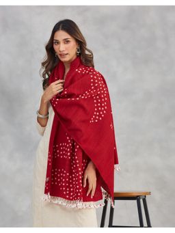 Fabindia - Red Wool Stole