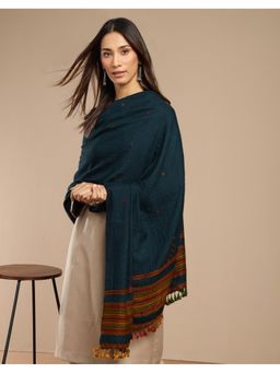 Fabindia - Blue Wool Shawl