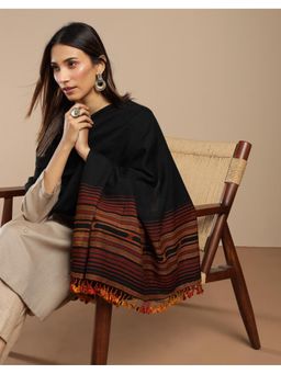 Fabindia - Black Wool Shawl