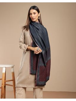 Fabindia - Blue Wool Stole