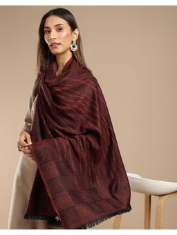 Fabindia - Maroon Wool Stole