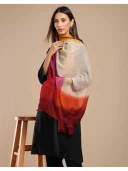 Fabindia - Orange Wool Stole