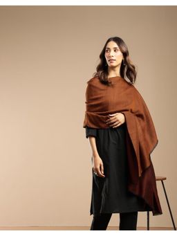 Fabindia - Rust Wool Shawl