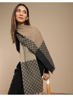 Fabindia - Grey Wool Blend Muffler