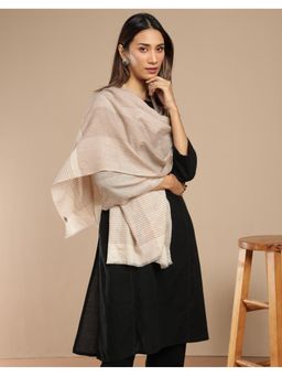 Fabindia - Beige Cashmere Stole