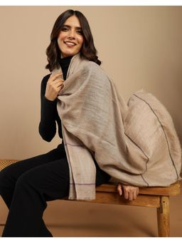 Fabindia - Beige Cashmere Stole