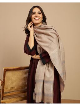 Fabindia - Beige Cashmere Stole