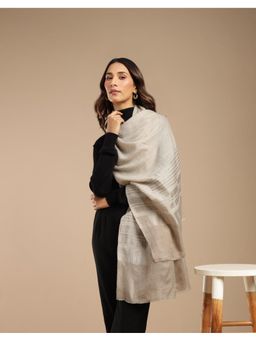 Fabindia - Beige Cashmere Stole