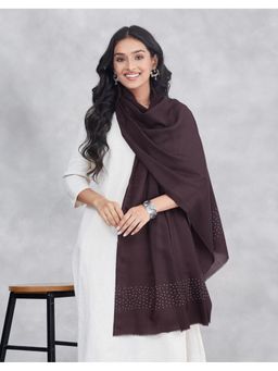 Fabindia - Wine Cashmere Stole