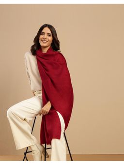 Fabindia - Maroon Wool Stole