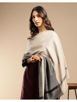 Fabindia - Beige Wool Shawl