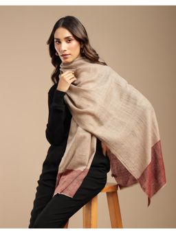 Fabindia - Maroon Cashmere Stole