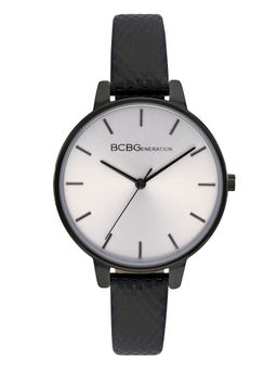 BCBGMAXAZRIA - GENERATION Quartz Silver Round Dial Women's Watch - GN51048003