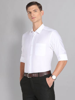 AD By Arvind - Performix Solid Twill Shirt