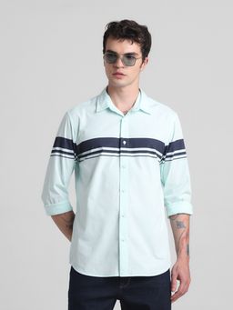 Jack & Jones - Green Slim Fit Shirt