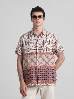 Jack & Jones - Beige Regular Fit Shirt