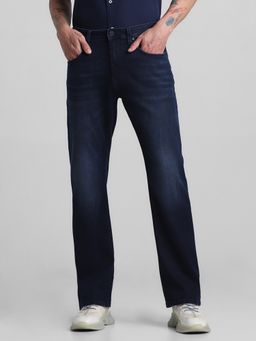 Jack & Jones - Blue Boot Cut Stretch Jeans