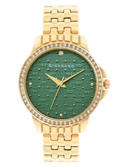 Giordano - Women Green Dial Round Analog Watch - GD-4209 (M)