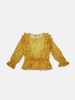 Gini & Jony - Girls Yellow Tops