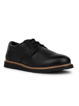 Hush Puppies - Men Black Derbies