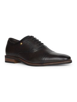 Hush Puppies - Men Black Oxfords
