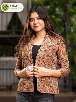 NEOFAA - Paisley Printed Blazer