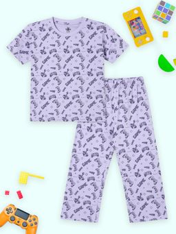The Mom Store - Unisex Lavender T-Shirt with Pyjama