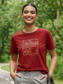 Red color option, Currently selected