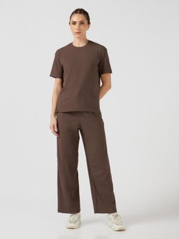 Technosport - Women Casual Brown Co-Ord Set