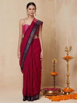 Fabindia - Cotton Woven Lomm Sari