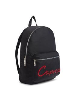 Caprese - Women Venus Black Backpack with Trolley Sleeve (L)